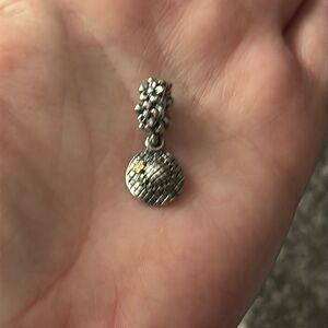 Pandora two tone garden hat charm
